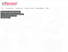 Tablet Screenshot of allfactory.com